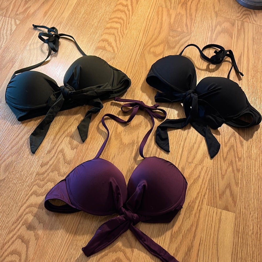 3 Merona bikini tops size small